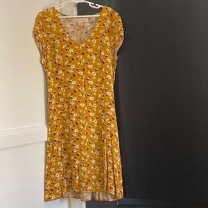 Band of Gypsies floral mini dress